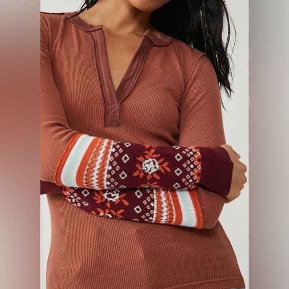 🍂 NWT! Free People Layering Top - Picture 3 of 6